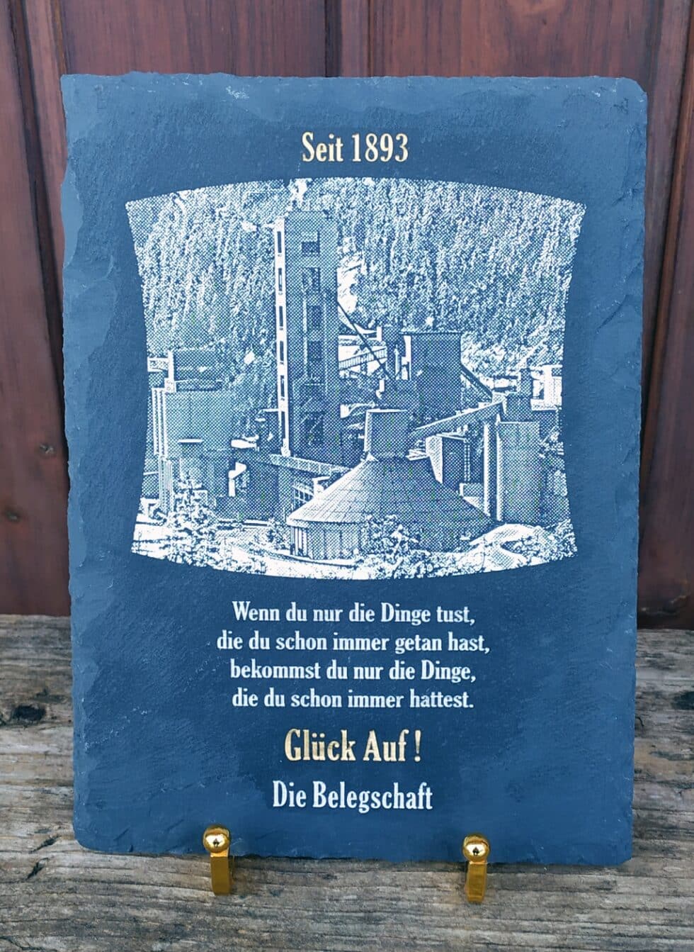 Schiefer-Schieferplatte gravur Kaernten geschenk-firmengeschenk- ehrung-