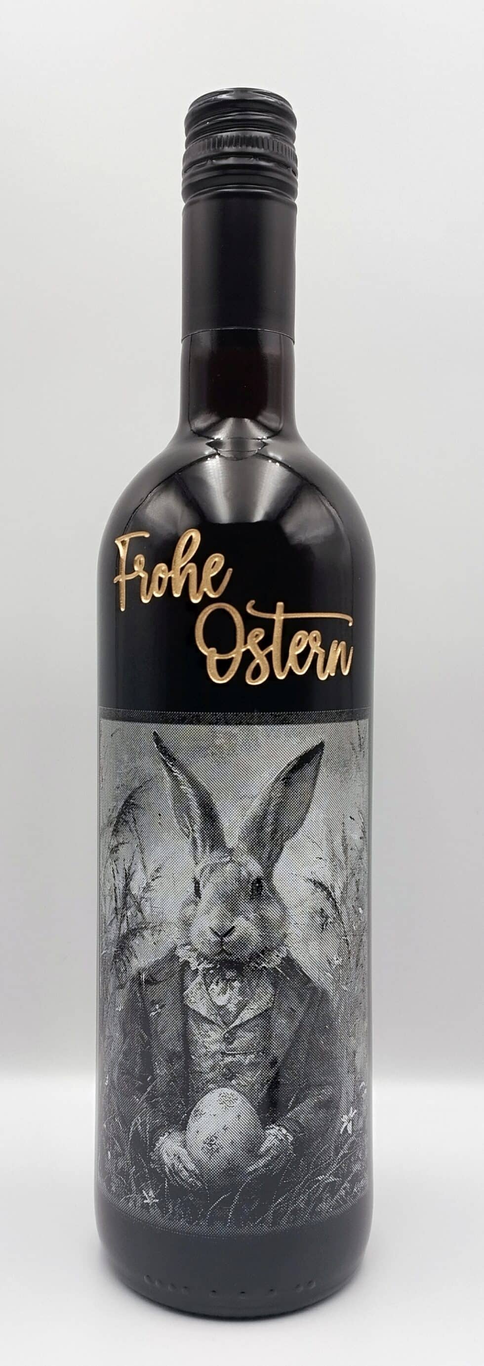 flaschen gravur von mk gravurkunst-weinflasche graviert- ostergeschenk