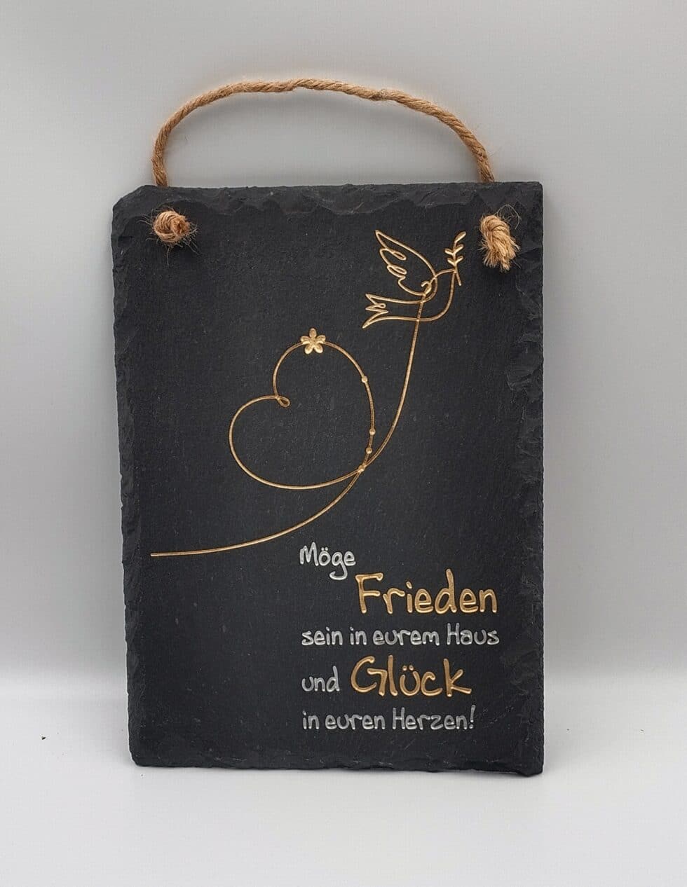 Schiefer Schieferplatte gravur Kaernten geschenk firmengeschenk ehrung