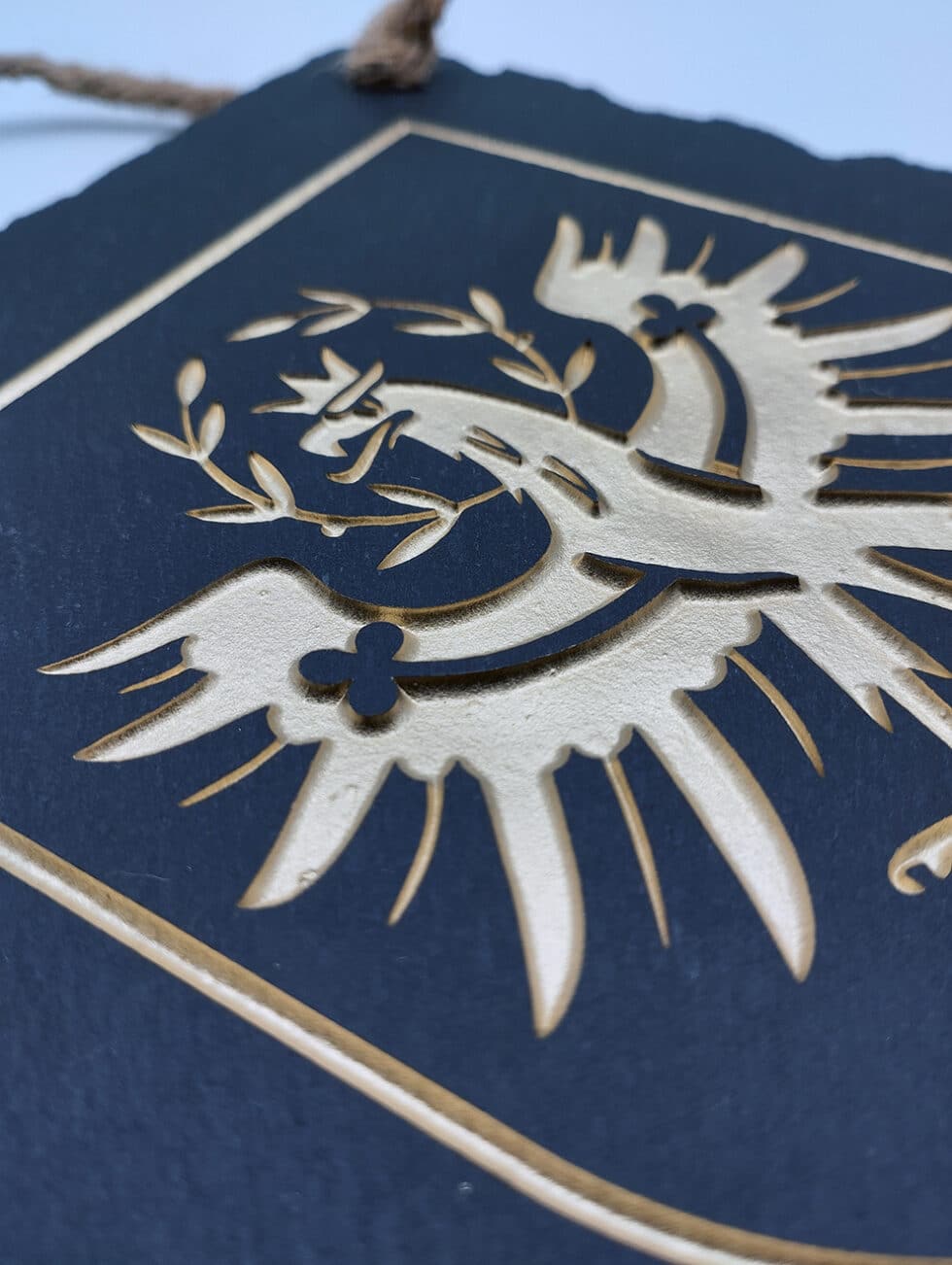 Schiefer-Schieferplatte gravur-Tirol geschenk-firmengeschenk-ehrung